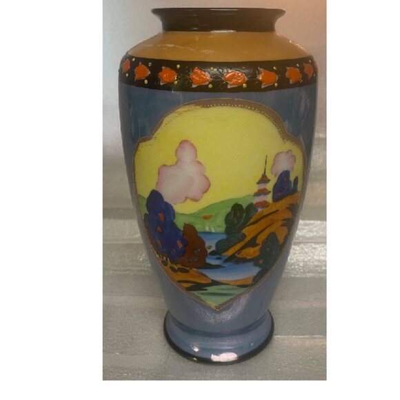 1940’s Vintage Japanese Lusterware Vase - Picture 1 of 4